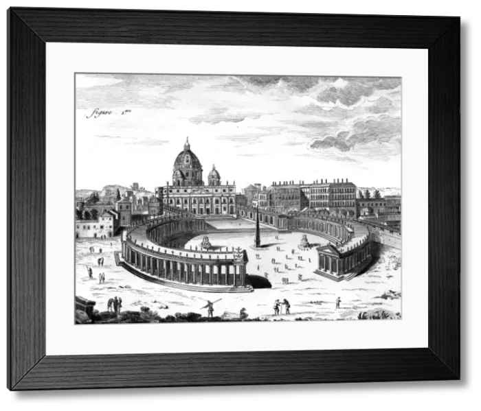 Framed Print : ST PETERs / 18TH C Framed Print : ST PETERs / 18TH C
