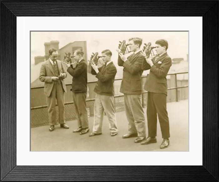 Framed Print : Nautical Students 1930S Framed Print : Nautical Students 1930S