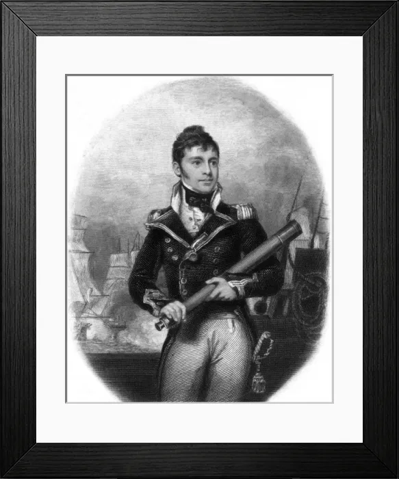Framed Print : Sir William Hoste Framed Print : Sir William Hoste