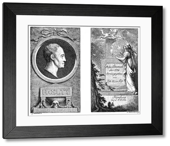 Framed Print : Ludwig Hoelty Framed Print : Ludwig Hoelty