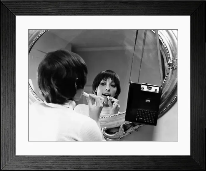 Framed Print : Lipstick in the Mirror Framed Print : Lipstick in the Mirror