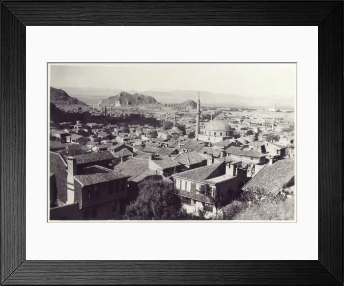 Framed Print : Panoramic view of Afyon, Turkey Framed Print : Panoramic view of Afyon, Turkey