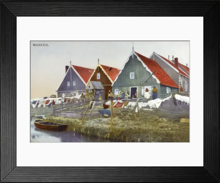 Framed Print : The Netherlands - Marken Framed Print : The Netherlands - Marken