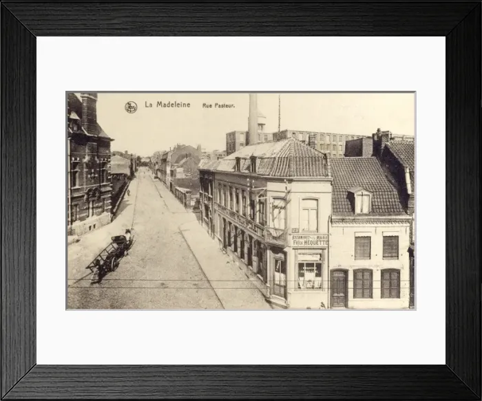 Framed Print : La Madeleine, Belgium - Rue Pasteur Framed Print : La Madeleine, Belgium - Rue Pasteur