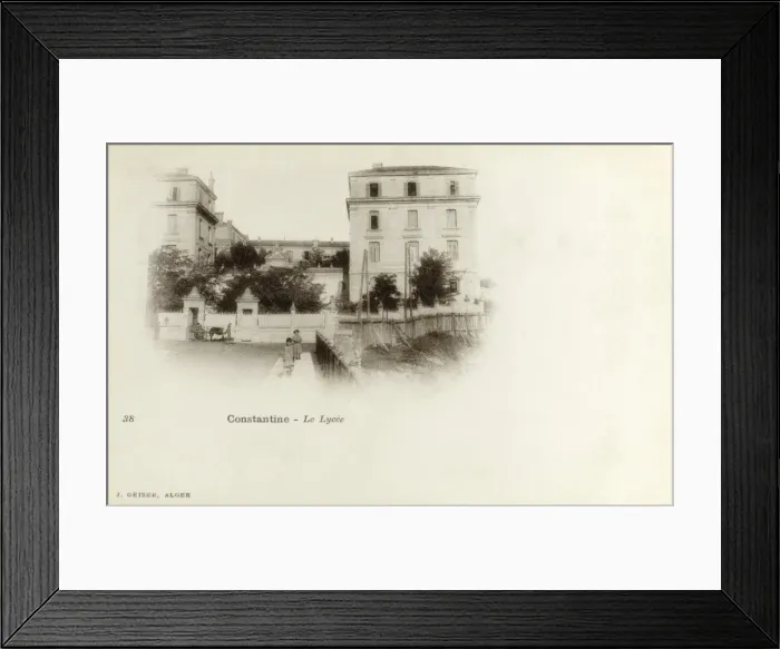 Framed Print : Le Lycee Hotel, Constantine, Algeria Framed Print : Le Lycee Hotel, Constantine, Algeria