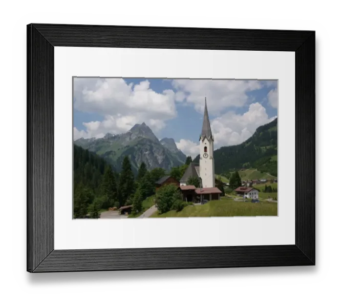 Framed Print : AUSTRIA, Vorarlberg, Schr Framed Print : AUSTRIA, Vorarlberg, Schr