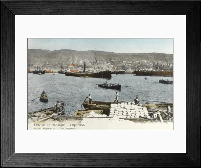 Framed Print : Chile - Valparaiso Framed Print : Chile - Valparaiso