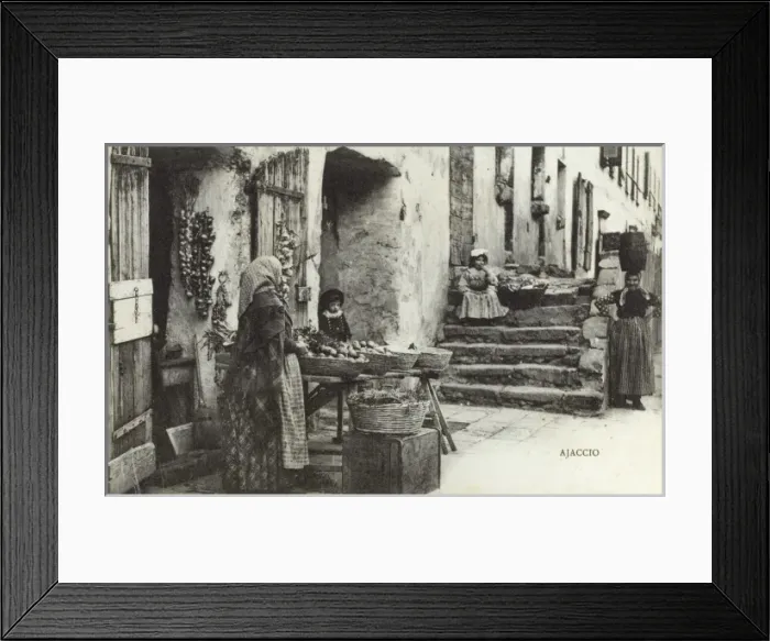 Framed Print : Ajaccio - Corsica, France Framed Print : Ajaccio - Corsica, France