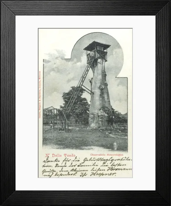 Framed Print : N Dalla Tando, Angola - Meteorological Station Framed Print : N Dalla Tando, Angola - Meteorological Station