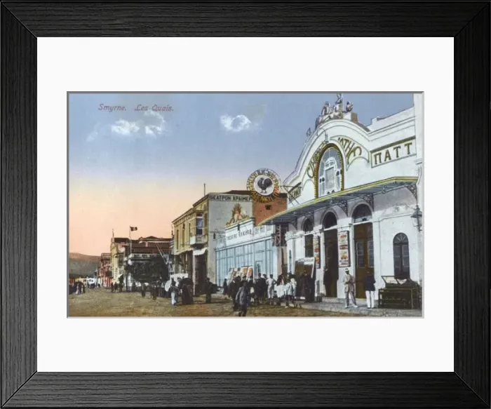 Framed Print : The Quay - Izmir, Turkey Framed Print : The Quay - Izmir, Turkey