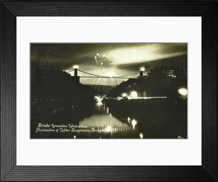 Framed Print : Coronation of George V - Celebrations in Bristol Framed Print : Coronation of George V - Celebrations in Bristol