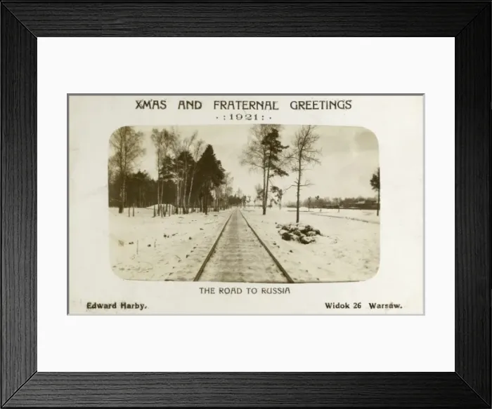 Framed Print : Border between Poland and Russia Framed Print : Border between Poland and Russia