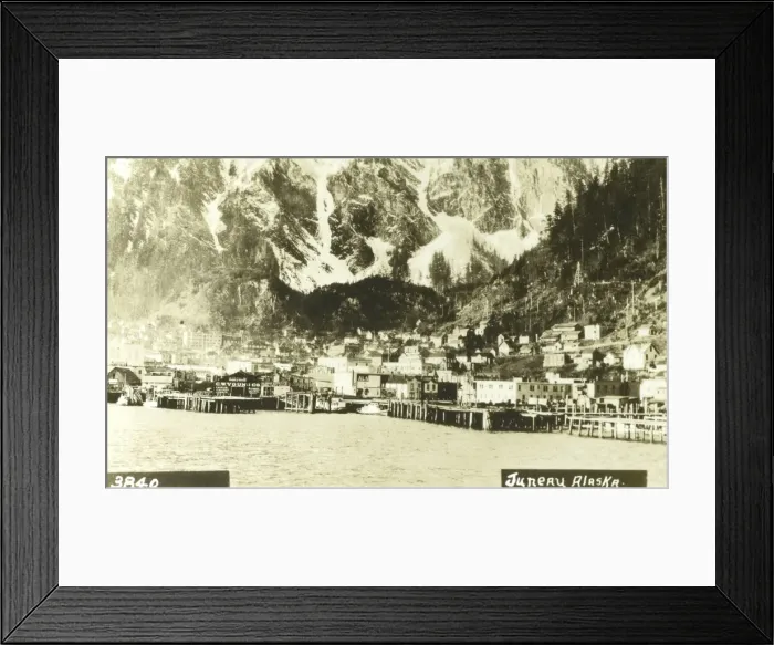 Framed Print : Alaska - Juneau