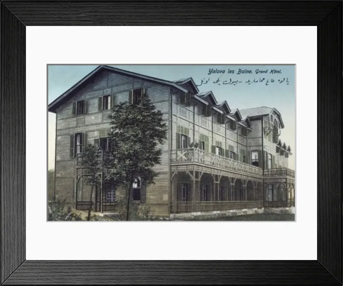 Framed Print : Grand Hotel - Yalova, Turkey Framed Print : Grand Hotel - Yalova, Turkey