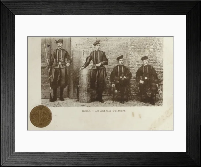 Framed Print : Swiss Guard - The Vatican City, Rome, Italy Framed Print : Swiss Guard - The Vatican City, Rome, Italy
