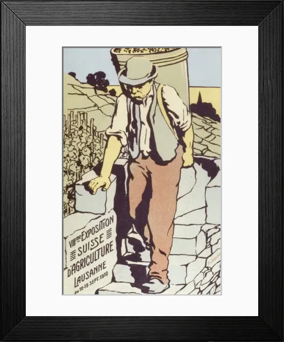 Framed Print : VIIIme Exposition Suisse D Agriculture (2 / 3) Framed Print : VIIIme Exposition Suisse D Agriculture (2 / 3)
