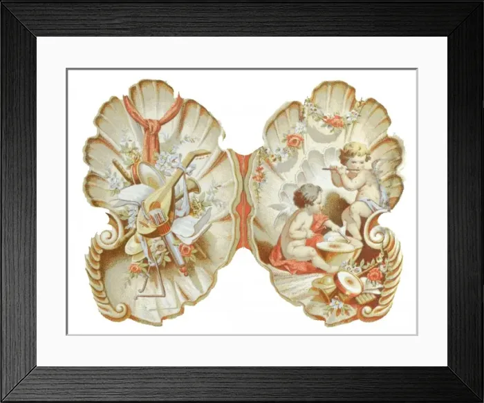 Framed Print : Dance card from the Pimlico Rooms, London (1 / 2) Framed Print : Dance card from the Pimlico Rooms, London (1 / 2)
