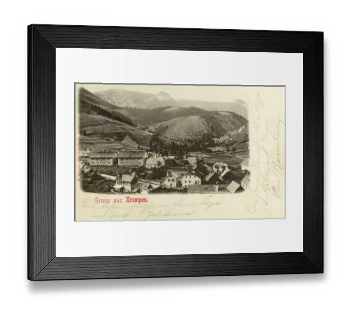 Framed Print : Krampen im Murztal - Austria Framed Print : Krampen im Murztal - Austria