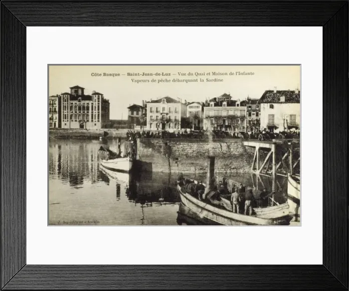 Framed Print : Sardine boats - Southern France Framed Print : Sardine boats - Southern France