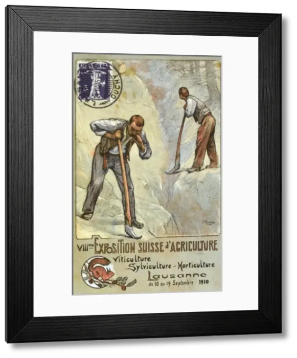 Framed Print : VIIIme Exposition Suisse D Agriculture (3 / 3) Framed Print : VIIIme Exposition Suisse D Agriculture (3 / 3)