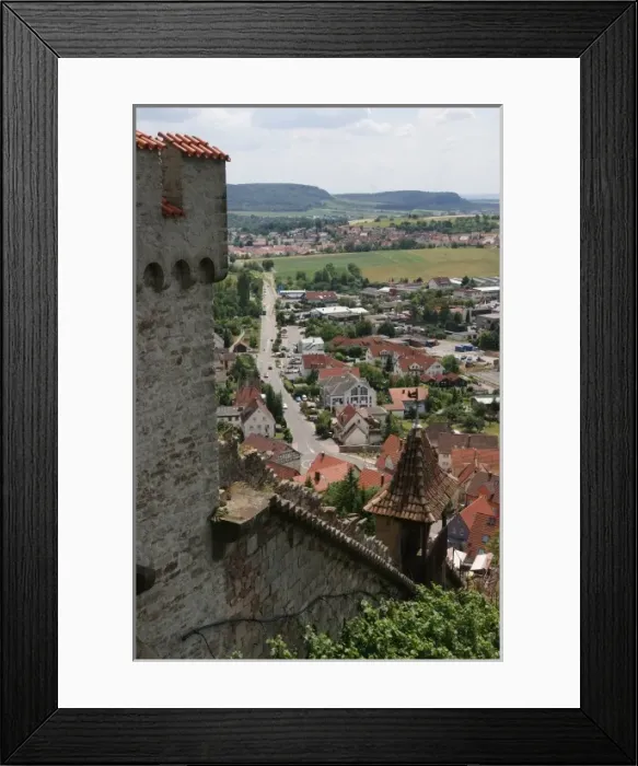 Framed Print : View of Beilstein, Baden-Wurttemberg, Germany Framed Print : View of Beilstein, Baden-Wurttemberg, Germany