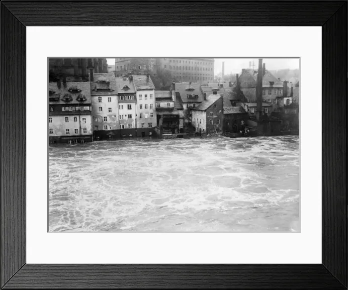 Framed Print : Silesian Floods 1930S Framed Print : Silesian Floods 1930S
