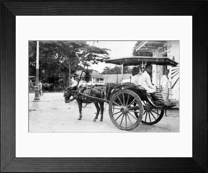 Framed Print : Javanese Taxi Framed Print : Javanese Taxi