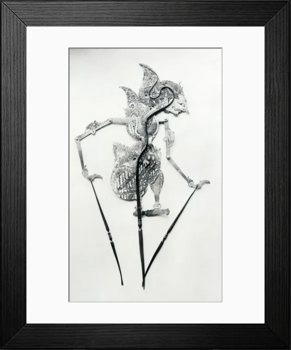 Framed Print : Javanese Puppet Framed Print : Javanese Puppet