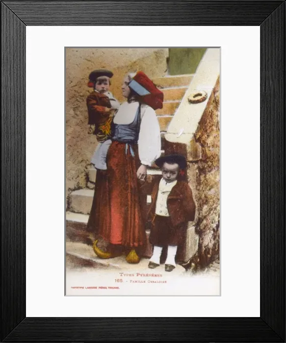 Framed Print : Val d Ossau family Framed Print : Val d Ossau family