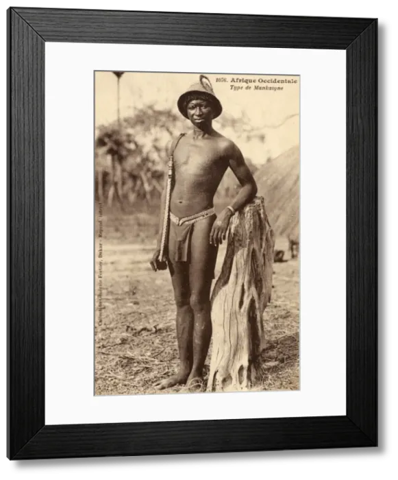 Framed Print : Senegalese Man Framed Print : Senegalese Man