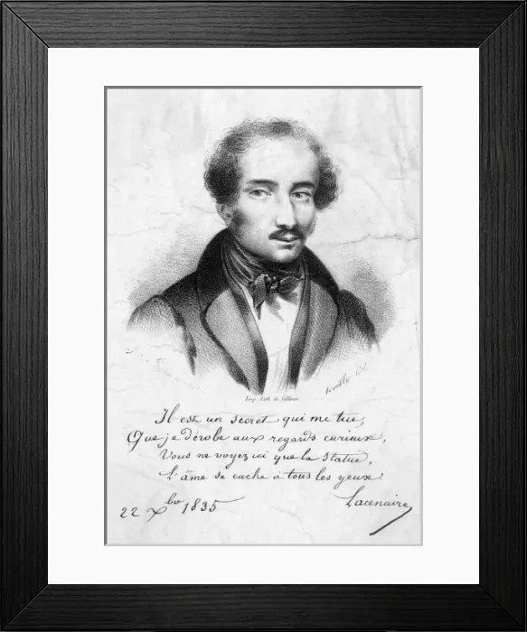 Framed Print : Pierre Francois Lacenaire Framed Print : Pierre Francois Lacenaire