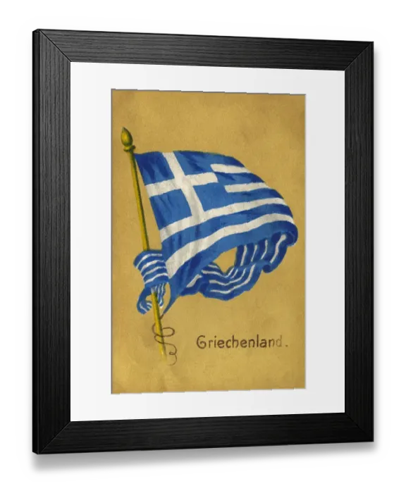 Framed Print : Flag of Greece Framed Print : Flag of Greece