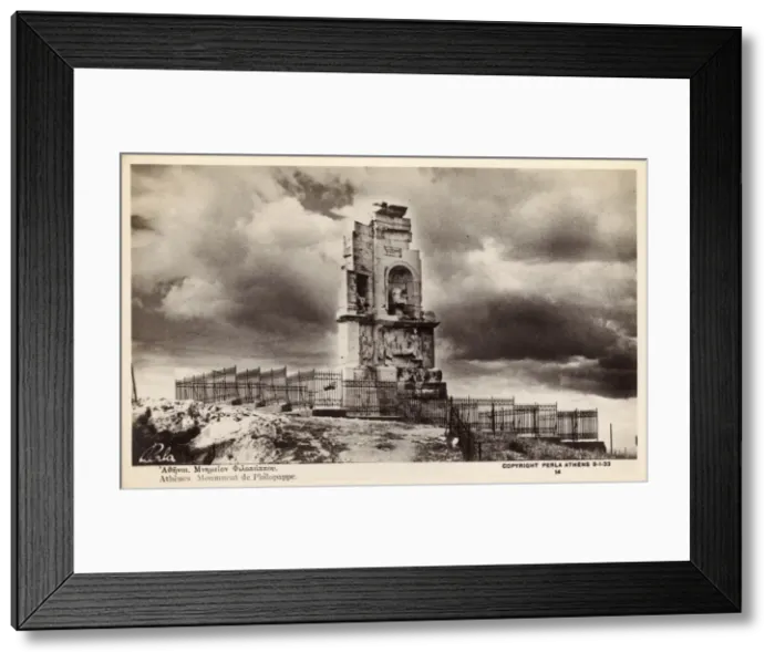Framed Print : Athens, Greece - The Philopappos Monument Framed Print : Athens, Greece - The Philopappos Monument