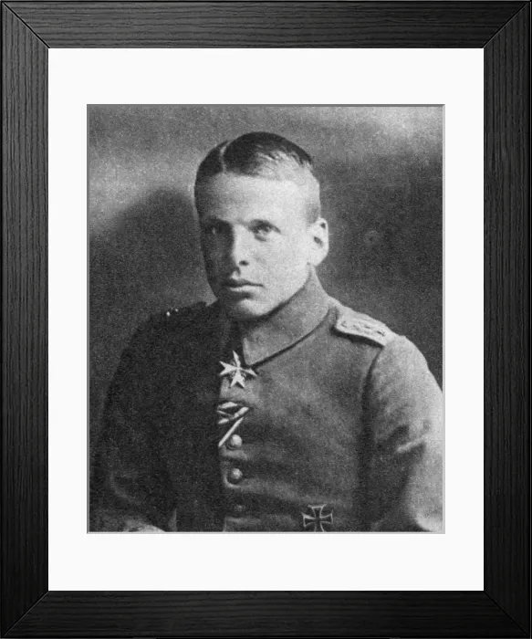 Framed Print : Oswald Boelcke, German aviator Framed Print : Oswald Boelcke, German aviator