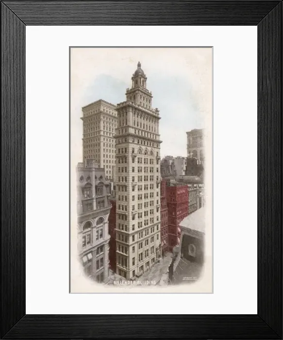 Framed Print : Gillender Building, New York, USA Framed Print : Gillender Building, New York, USA