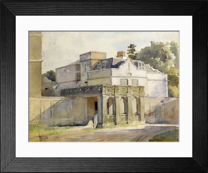 Framed Print : A large classical style building Framed Print : A large classical style building