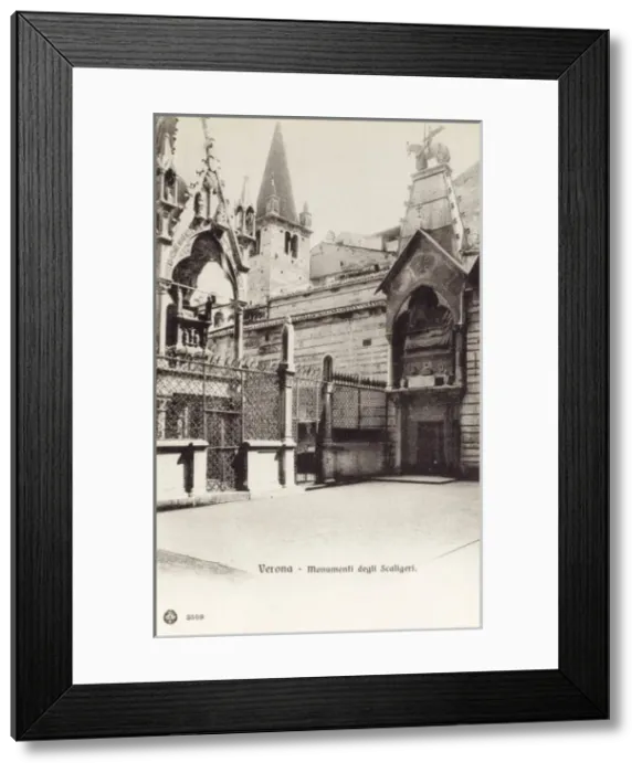 Framed Print : Italy - Verona - Scaligeri Cemetery (2 / 2) Framed Print : Italy - Verona - Scaligeri Cemetery (2 / 2)