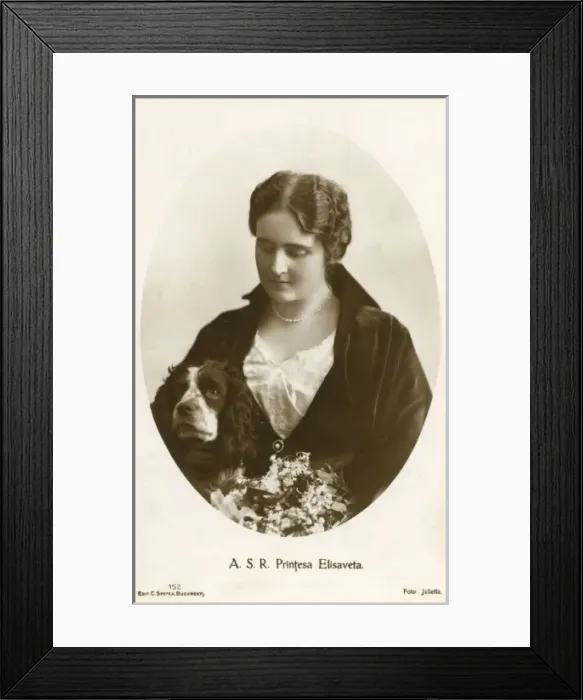 Framed Print : Princess Elisabeth of Romania Framed Print : Princess Elisabeth of Romania