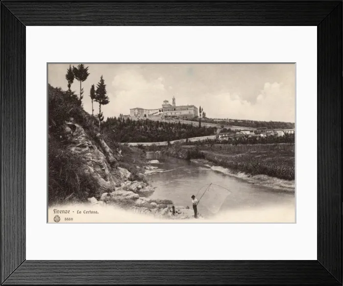 Framed Print : Florence, Italy - Certosa dell Galluzzo Framed Print : Florence, Italy - Certosa dell Galluzzo