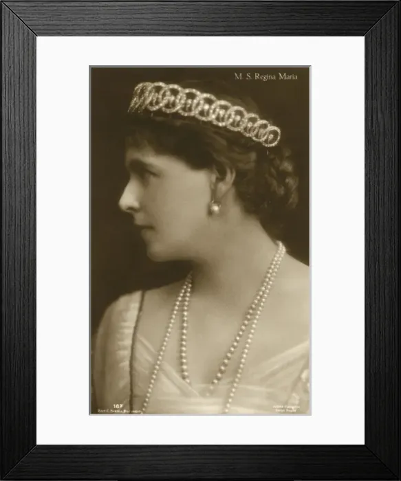 Framed Print : Romanian Royalty - Queen Maria Framed Print : Romanian Royalty - Queen Maria