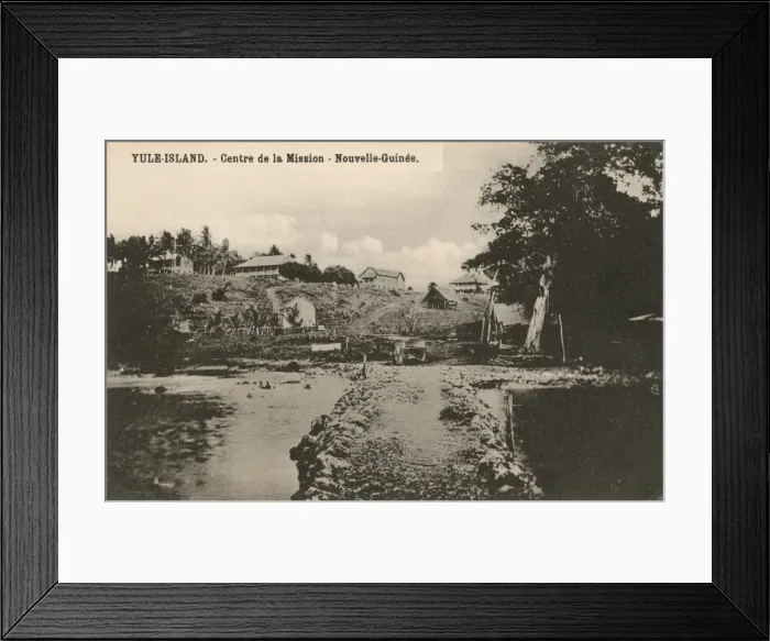 Framed Print : Yule Island, Papua New Guinea Framed Print : Yule Island, Papua New Guinea