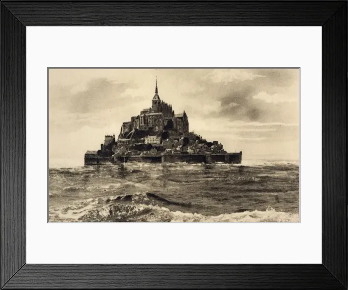 Framed Print : Mont St Michel, Normandy, France (1 / 6) Framed Print : Mont St Michel, Normandy, France (1 / 6)