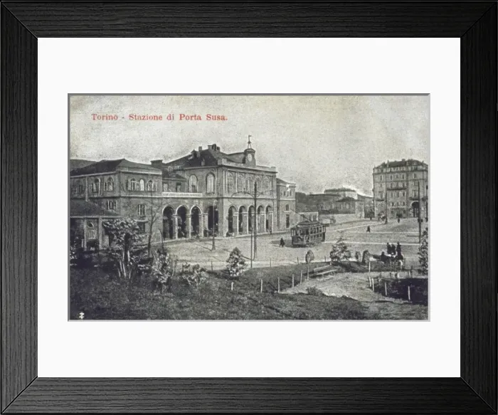 Framed Print : Torino (Turin) - Italy - Porta Susa Station Framed Print : Torino (Turin) - Italy - Porta Susa Station