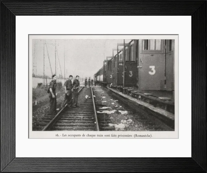 Framed Print : The French Resistance - WWII (2 / 3) Framed Print : The French Resistance - WWII (2 / 3)
