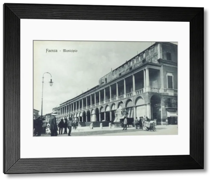 Framed Print : Faenza, Italy - The Municipio Framed Print : Faenza, Italy - The Municipio