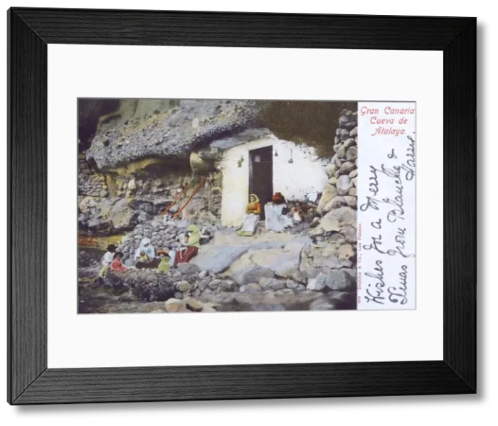 Framed Print : Cave House, Atalaya - Gran Canaria, Spain Framed Print : Cave House, Atalaya - Gran Canaria, Spain