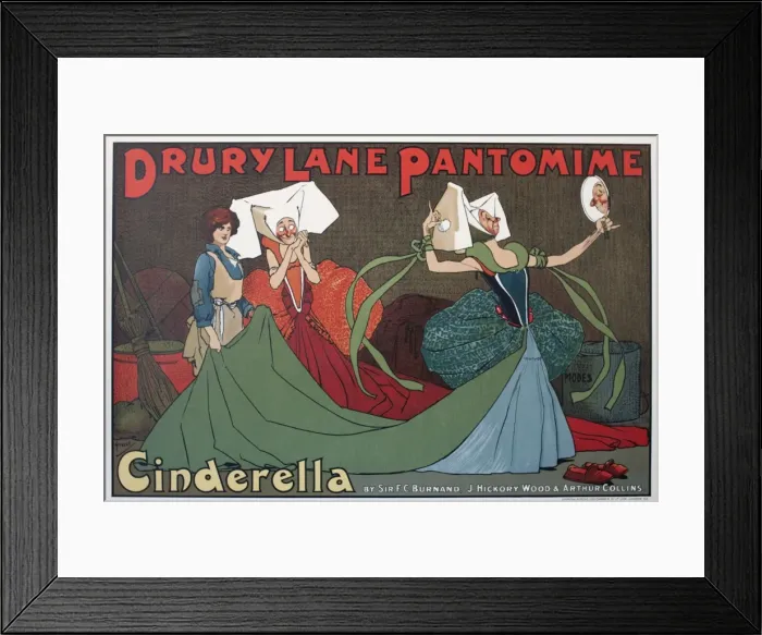Framed Print : Poster, Drury Lane Pantomime Framed Print : Poster, Drury Lane Pantomime