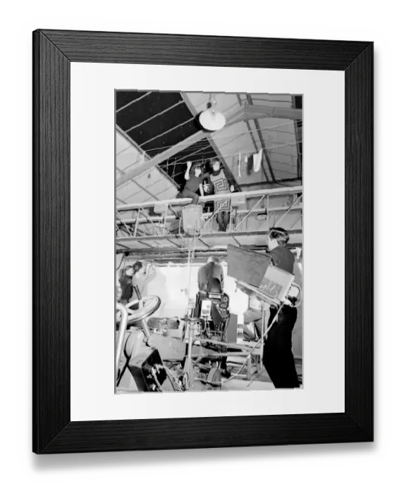 Framed Print : Filming Thunderbirds Framed Print : Filming Thunderbirds