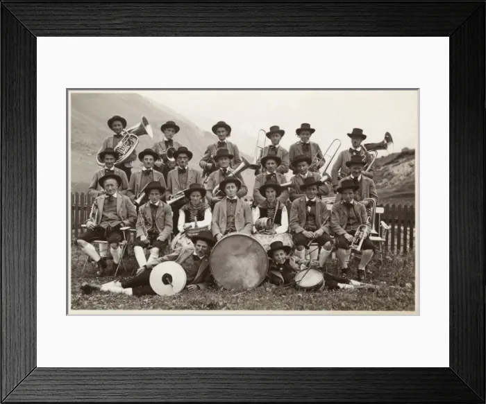 Framed Print : Austrian Brass Band Framed Print : Austrian Brass Band
