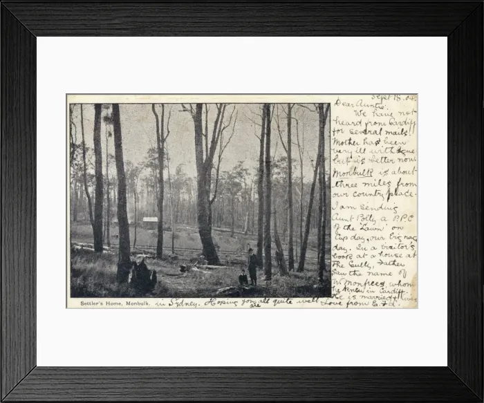 Framed Print : Melbourne, Australia - Monbulk Framed Print : Melbourne, Australia - Monbulk